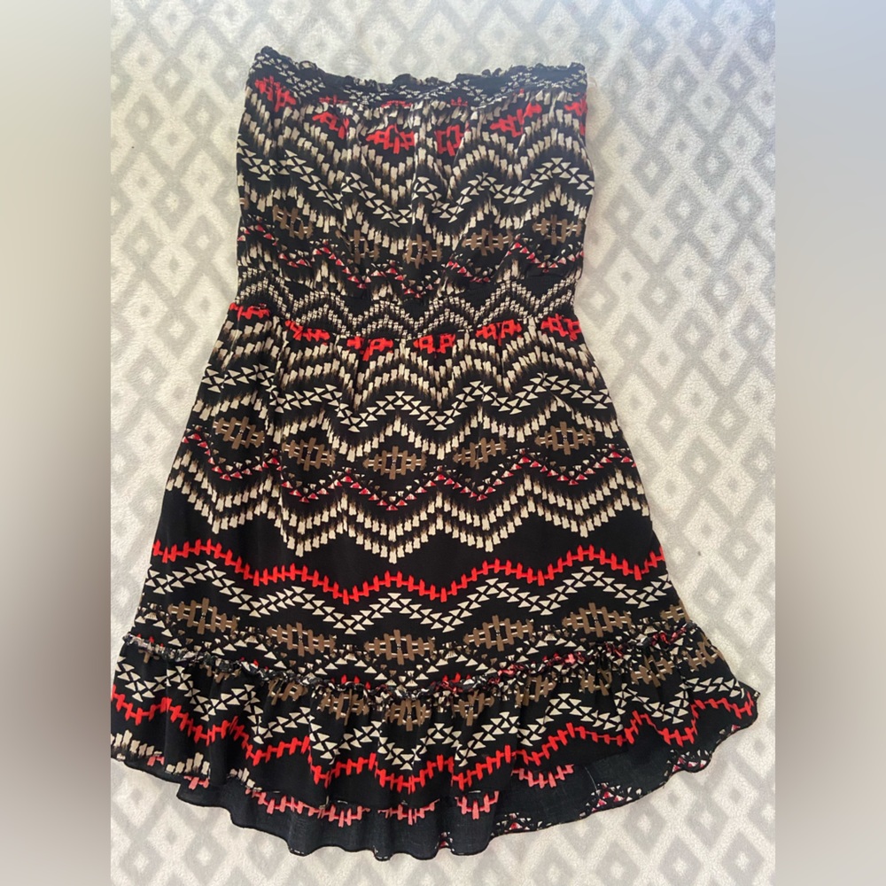 Strapless dress